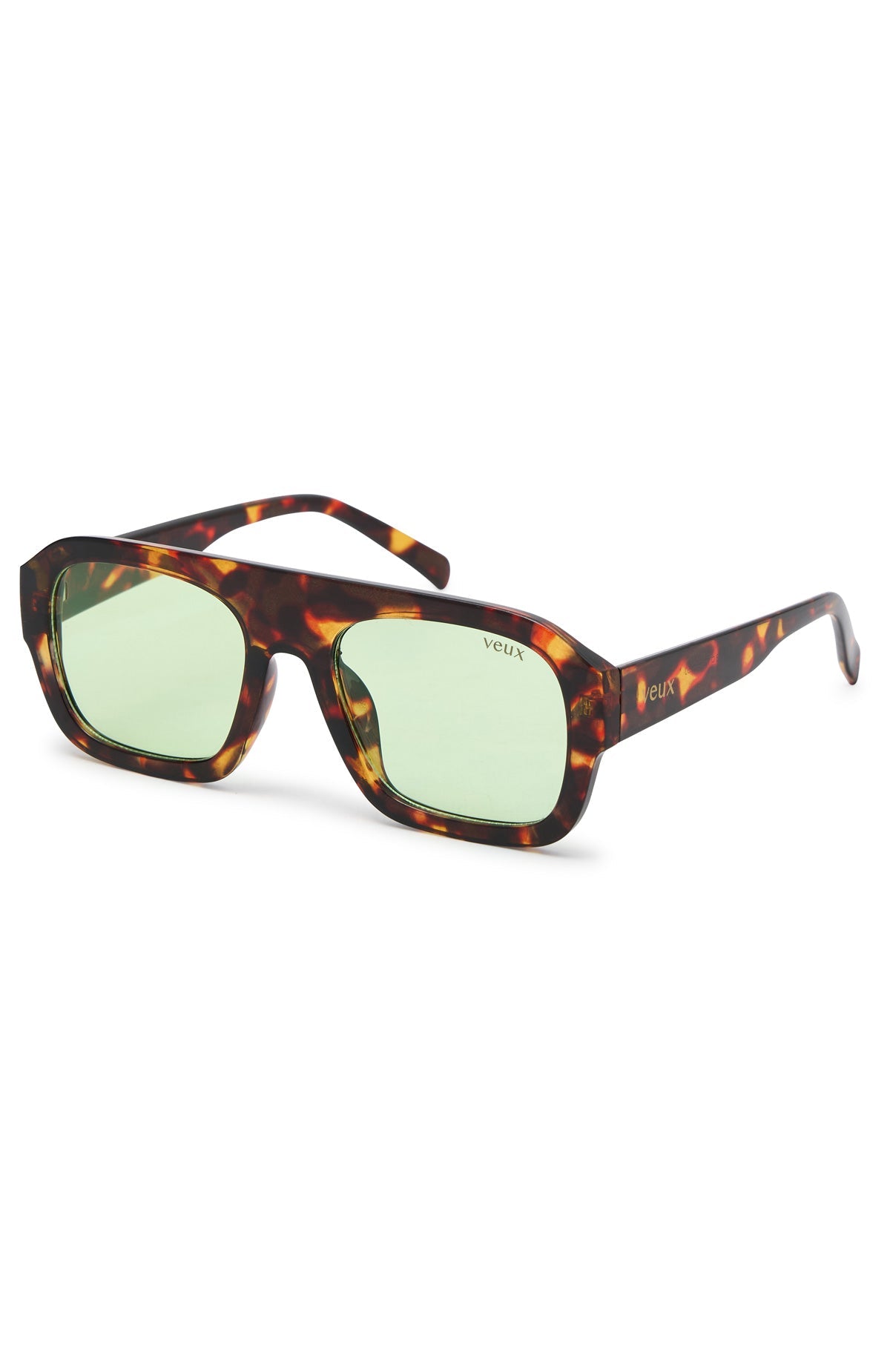 James Sunglasses Tort/Green