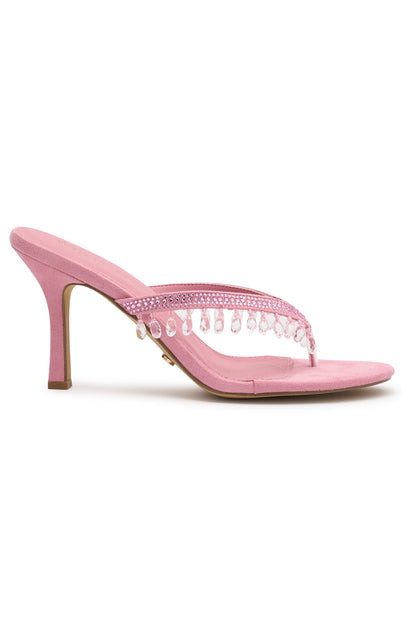 Jackie Mules Candy Pink