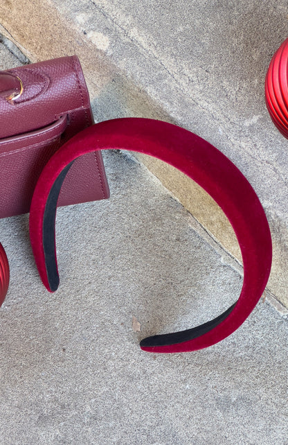 Libbi Headband Burgundy