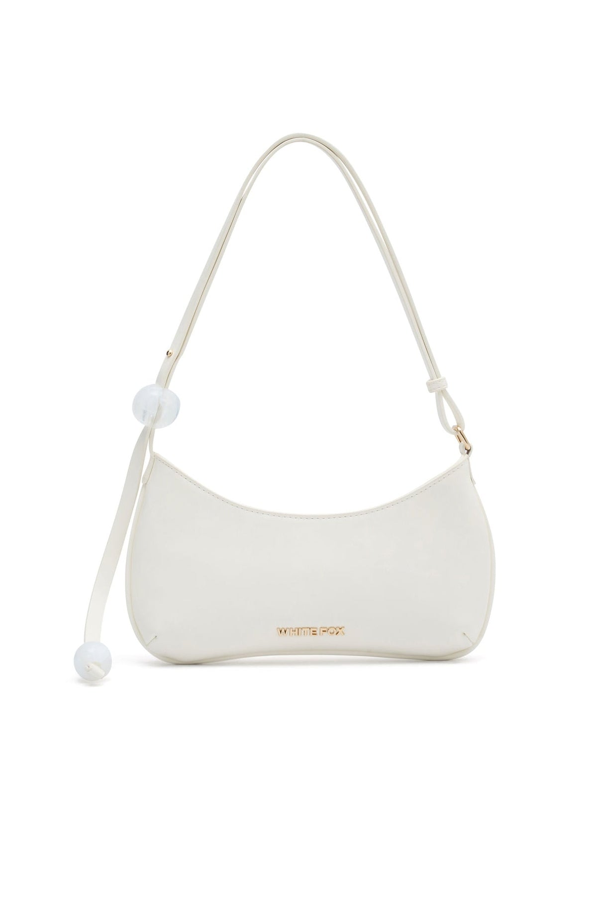 Lotus Shoulder Bag Cream PU