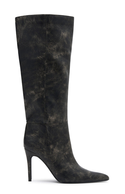 Run Away With Me Knee High Boots Vintage Black