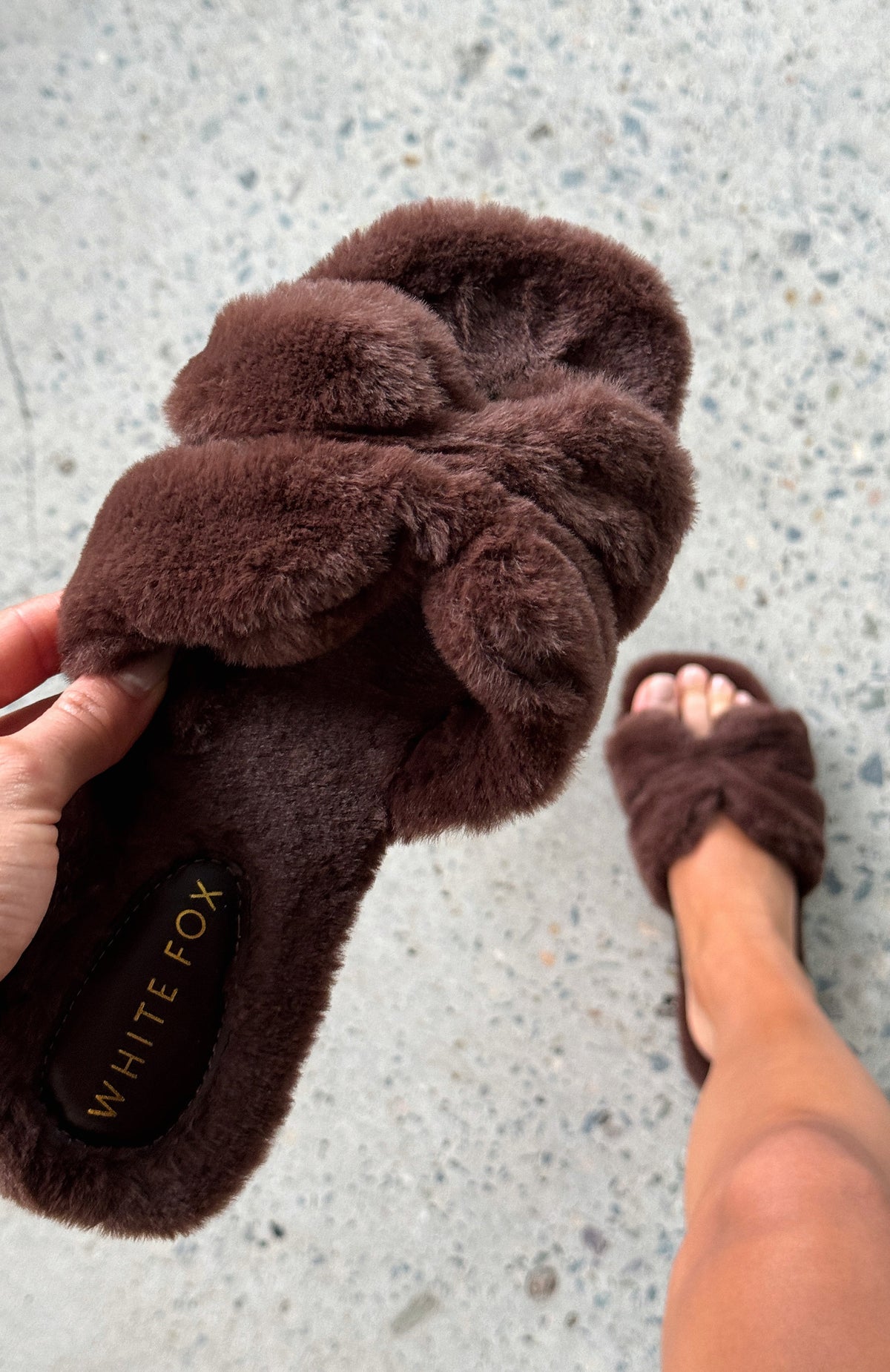 Safa Slippers Espresso