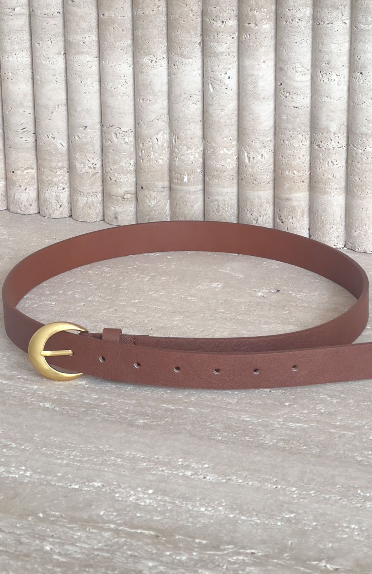 Titan Belt Burnt Caramel/Vintage Gold